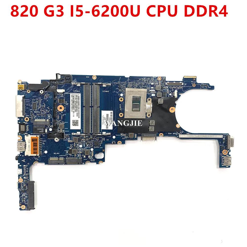 HP ProBook 820 G3 Ʈ  I5-6200U CPU DDR4 831762-001 831762-601 100% ۵, 6050A2892301